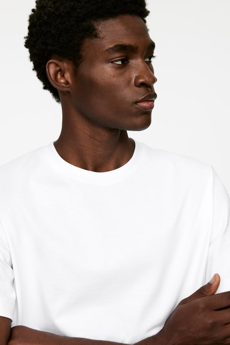 H&M Midweight T-Shirt - Sabbia Scuro - UOMO