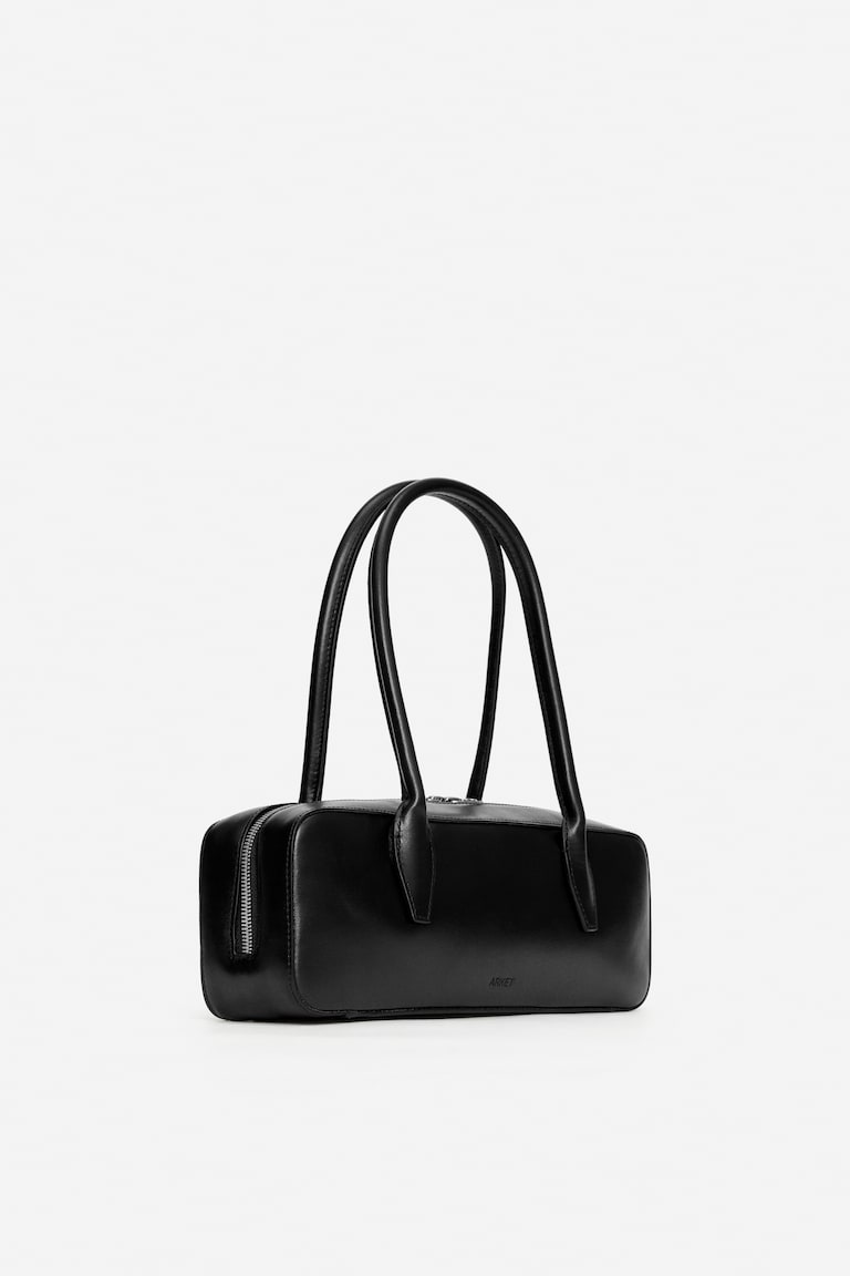 H&M Mini Bowling Bag - Bianco Sporco - DONNA