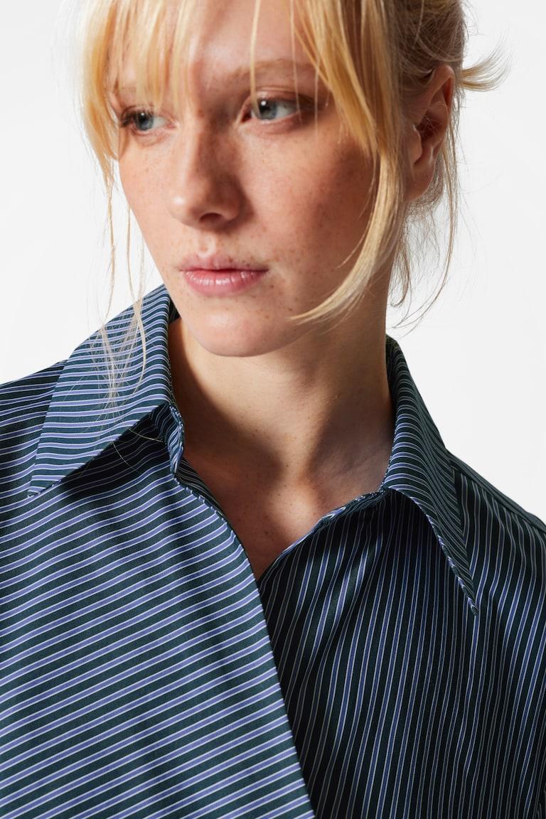 H&M Mini Chemisier A Portafoglio - Nero - DONNA