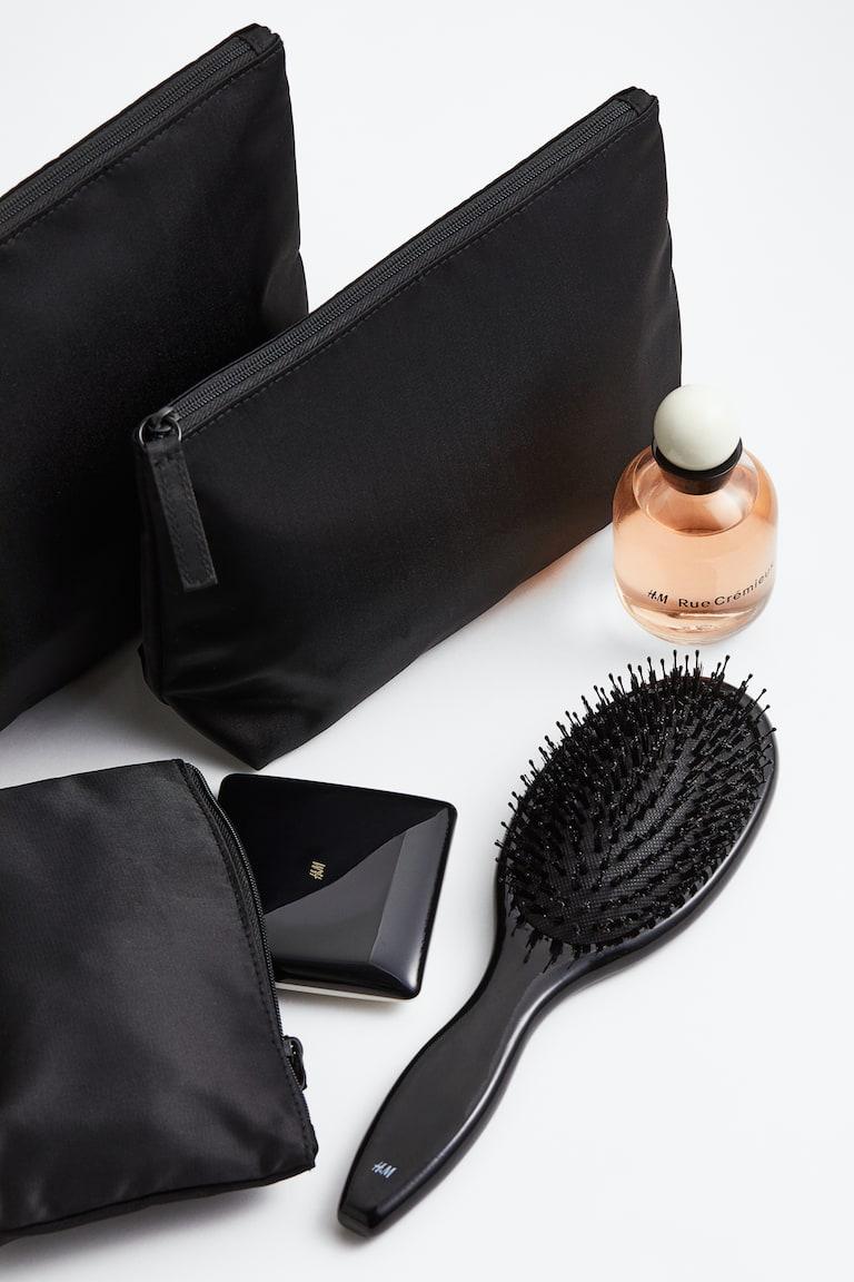 H&M Nécessaire 3 Pezzi - Nero - Beauty All