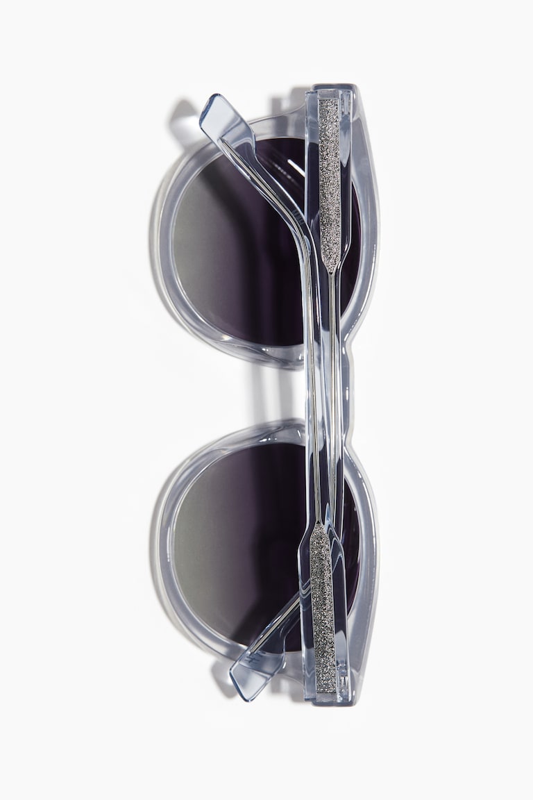 H&M Occhiali Da Sole Rotondi - Grigio - UOMO