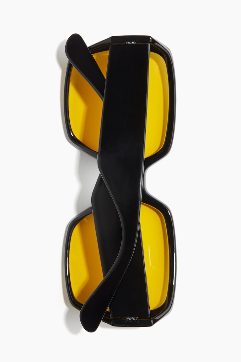 H&M Occhiali Da Sole Squadrati - Nero - DONNA