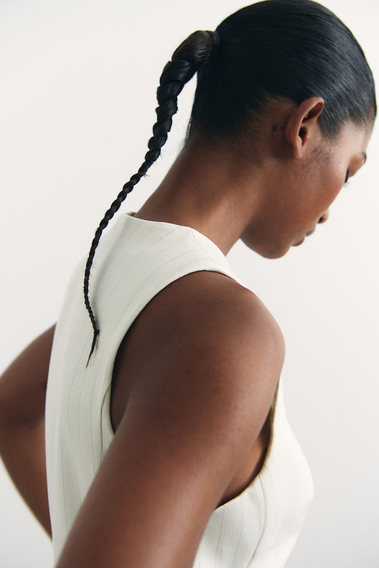 H&M Panciotto Lungo - Nero - DONNA