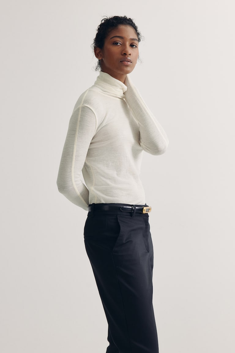 H&M Pantaloni A Sigaretta - Nero - DONNA