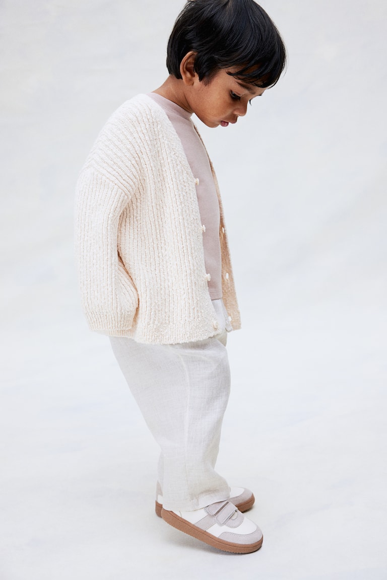 H&M Pantaloni In Lino - Marrone - BAMBINO