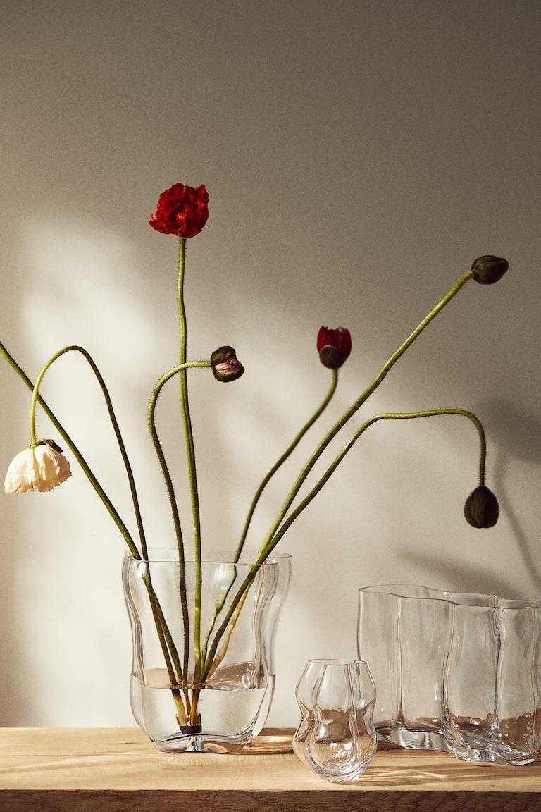 H&M Piccolo vaso in vetro - Trasparente - HOME