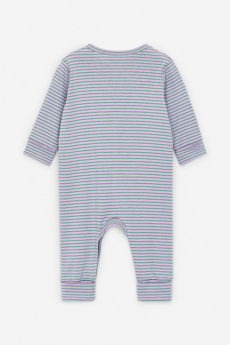 H&M Pigiama In Cotone - Bianco Sporco/Nero - BAMBINO