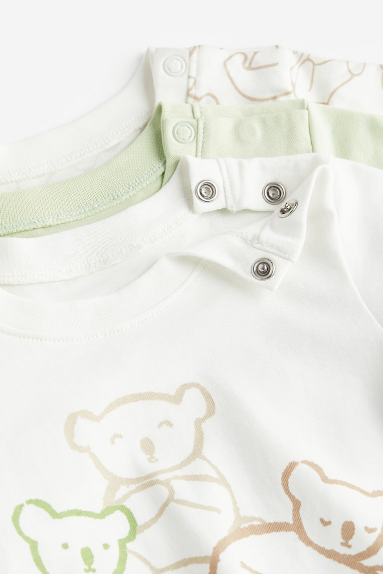 H&M Pigiami 3 Pezzi - Blu/righe - BAMBINO