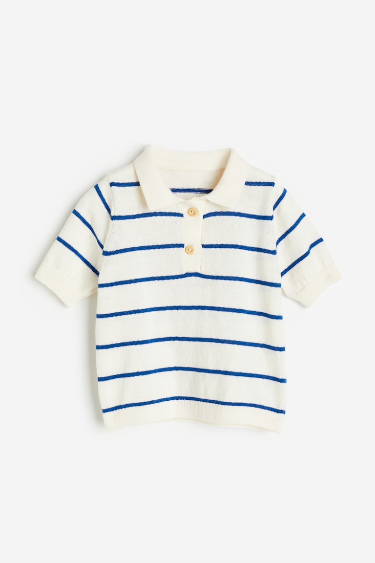 H&M Polo in maglia - Verde chiaro - BAMBINO
