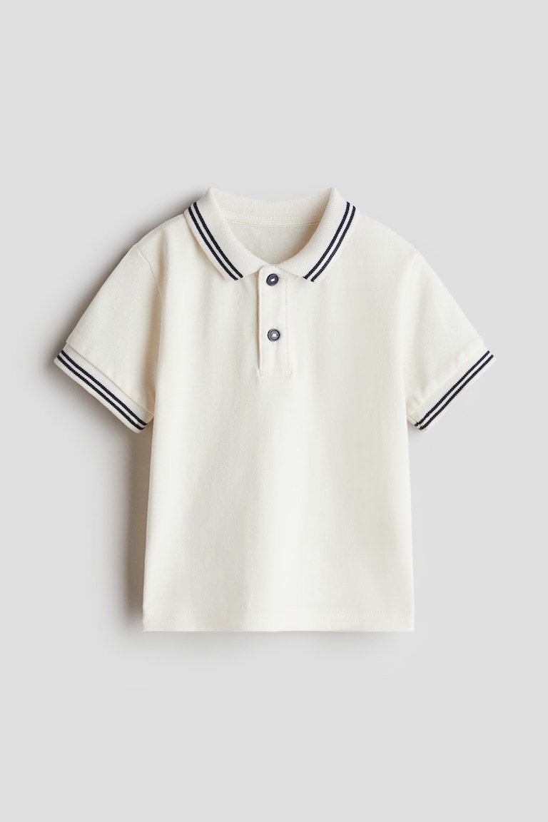 H&M Polo in piqué di cotone - Blu acceso - BAMBINO