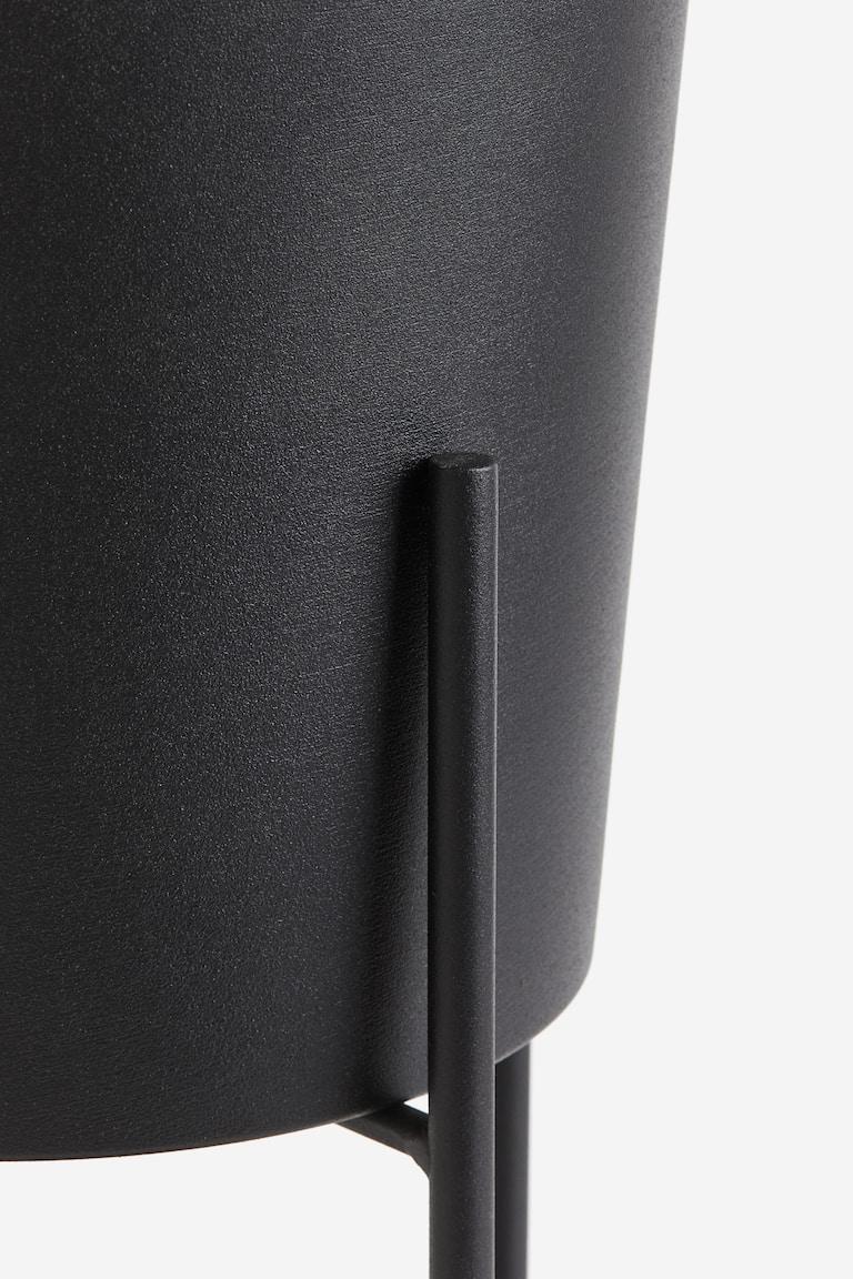 H&M Portavaso Grande E Piedistallo - Nero - HOME