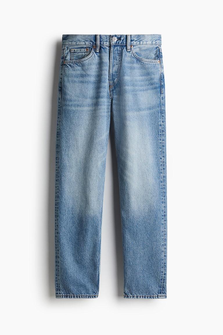 H&M Relaxed Jeans - Crema - UOMO