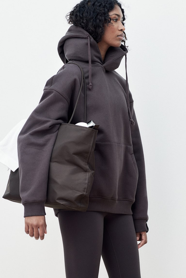 H&M Sacca Da Palestra - Marrone Scuro - DONNA