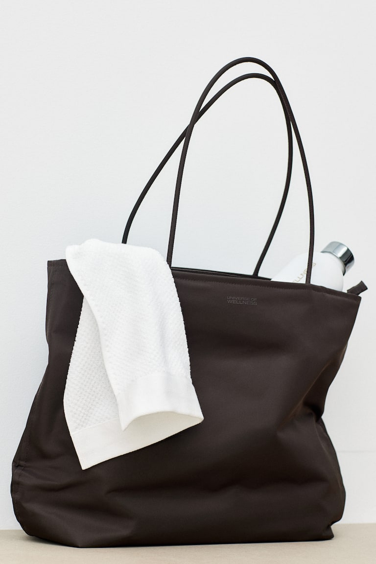 H&M Sacca da palestra - Marrone scuro - DONNA