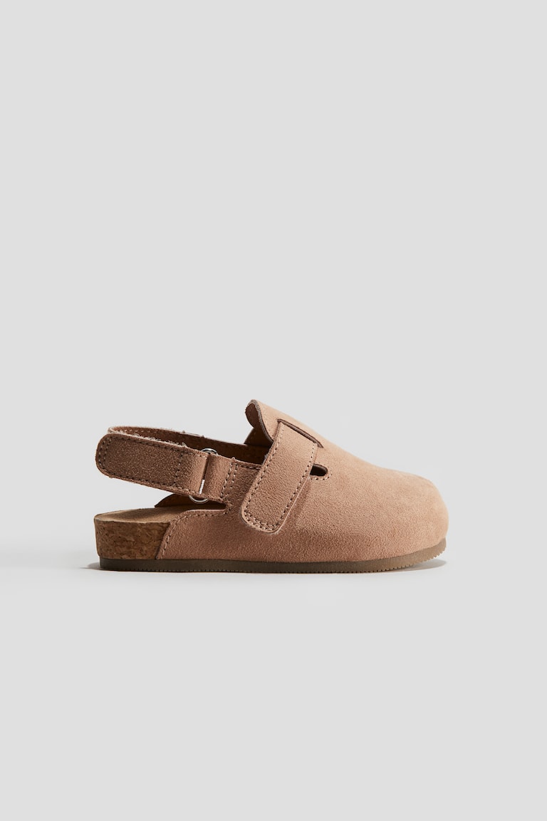 H&M Sandali nappati - Pesca polvere scuro - BAMBINO