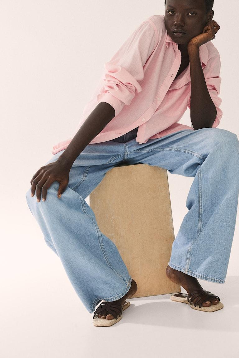 H&M Sandali tipo espadrillas - Beige chiaro - DONNA