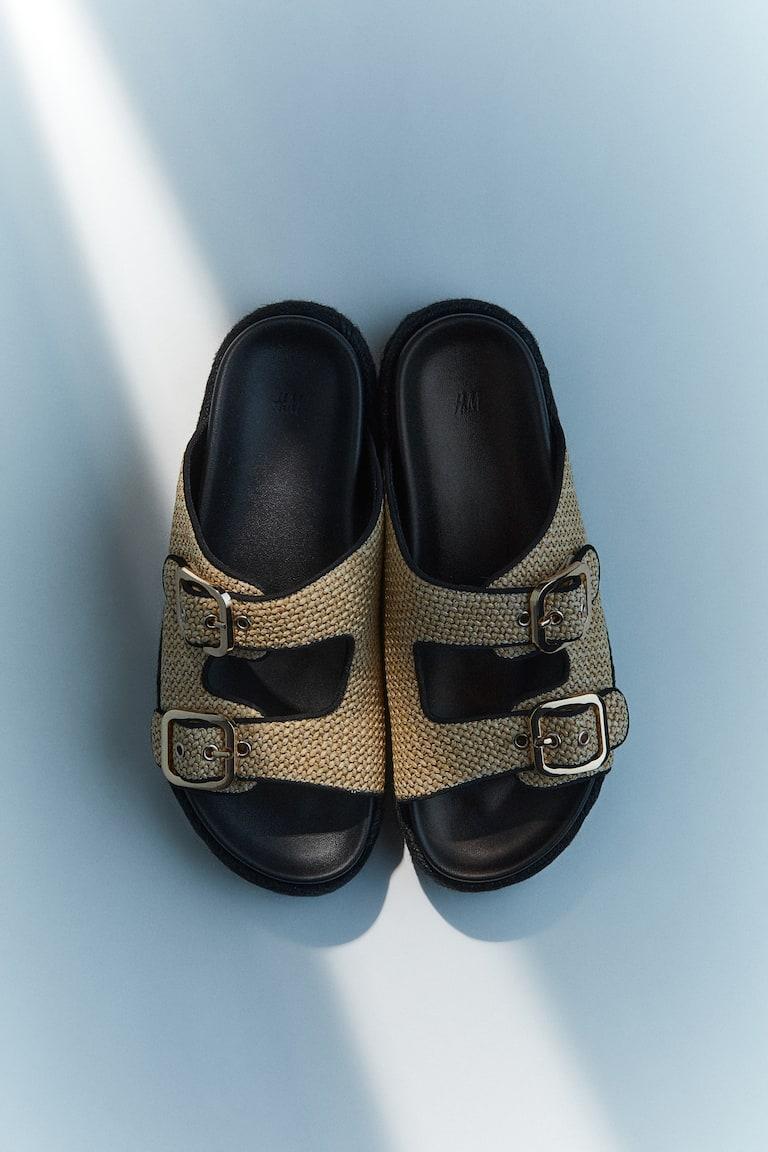 H&M Sandali tipo espadrillas - Beige - DONNA