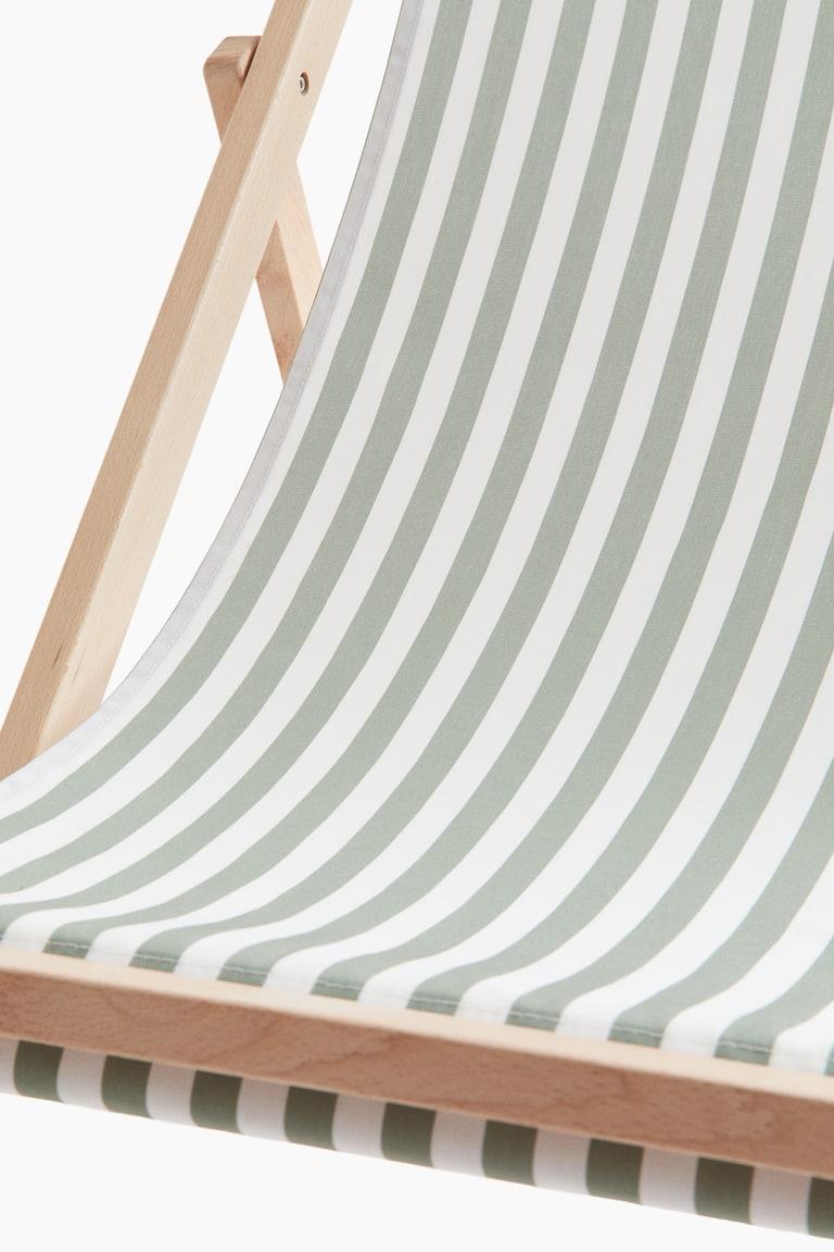 H&M Sdraio In Legno - Verde/righe - HOME