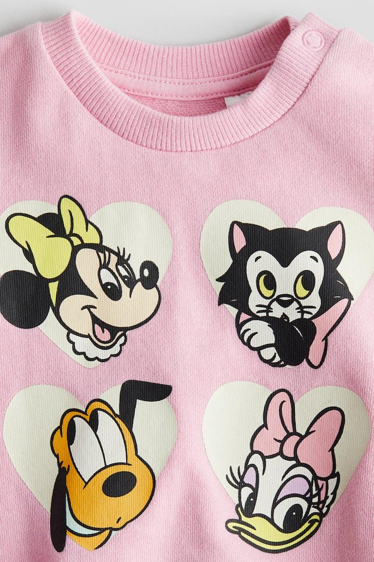 H&M Set 2 Pezzi Con Stampa - Crema/Minni - BAMBINO