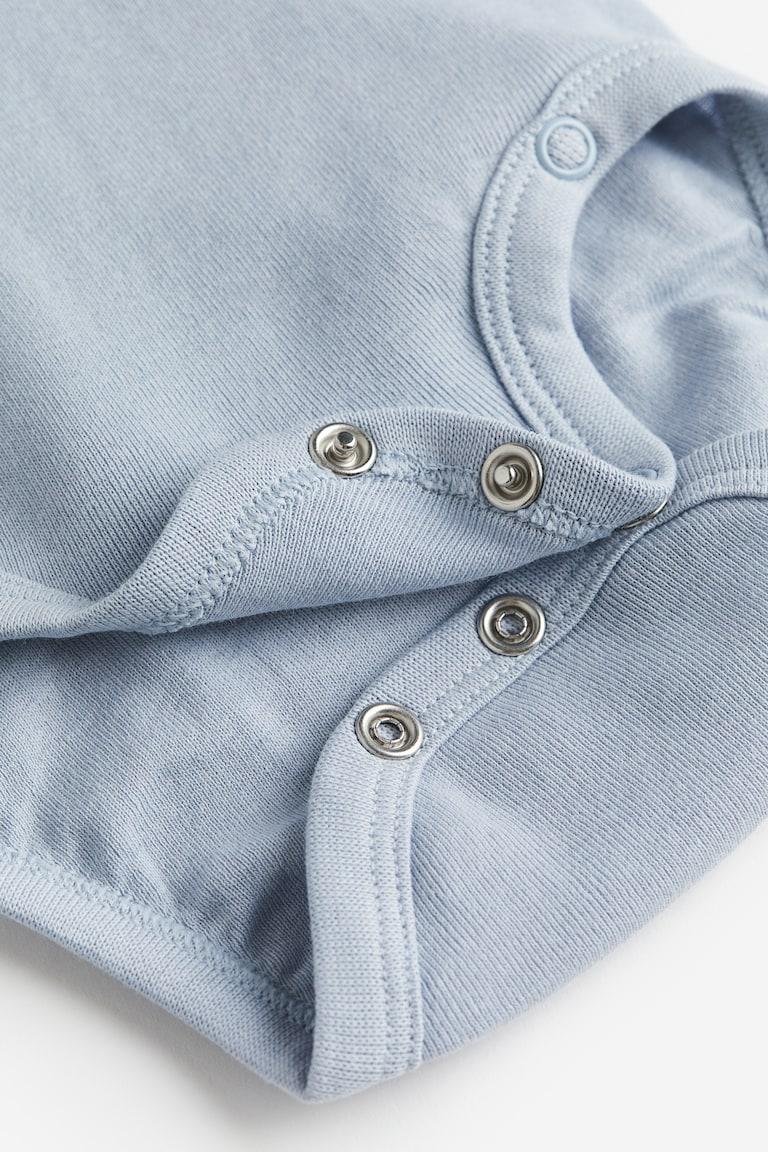 H&M Set 2 Pezzi In Cotone - Bianco/orsetto - BAMBINO