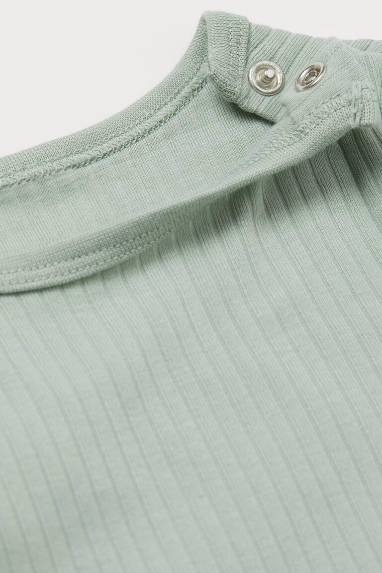 H&M Set In Cotone A Coste - Rosa - BAMBINO