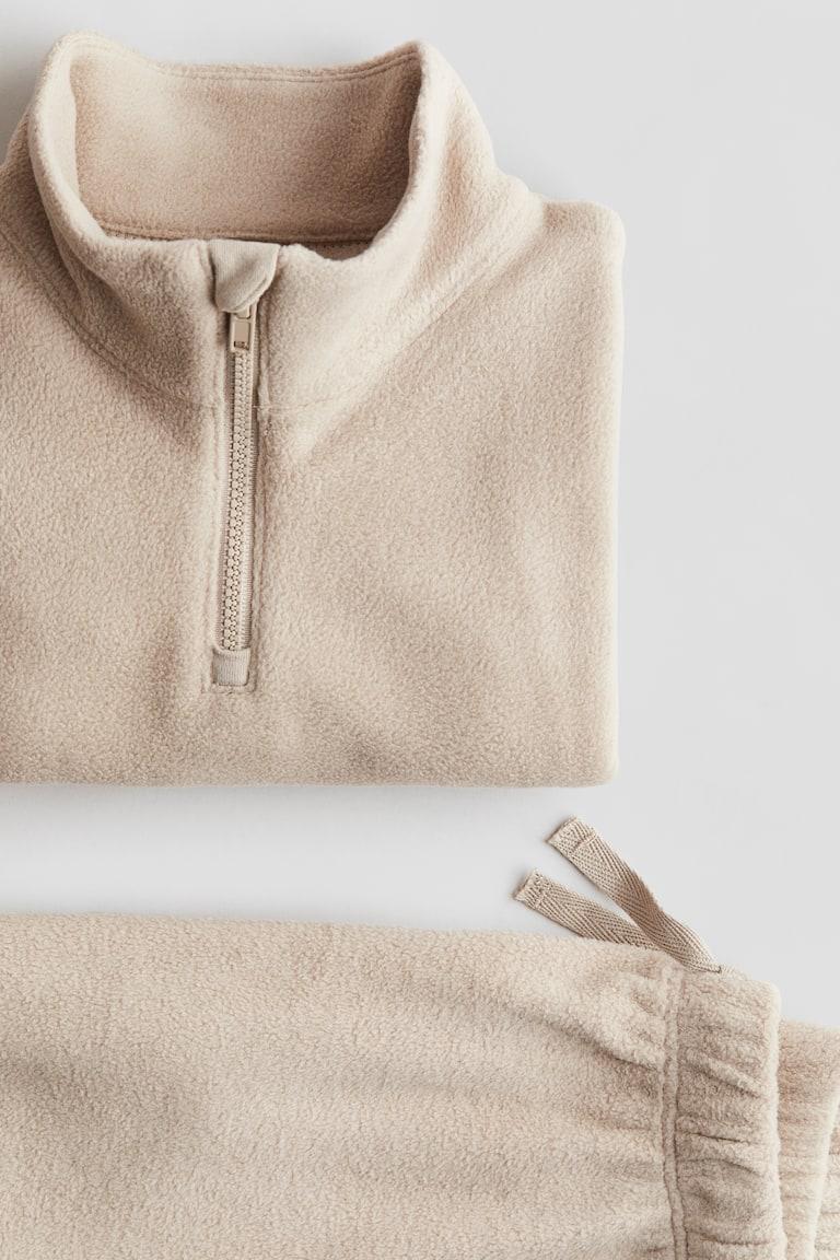 H&M Set In Pile 2 Pezzi - Turchese - BAMBINO