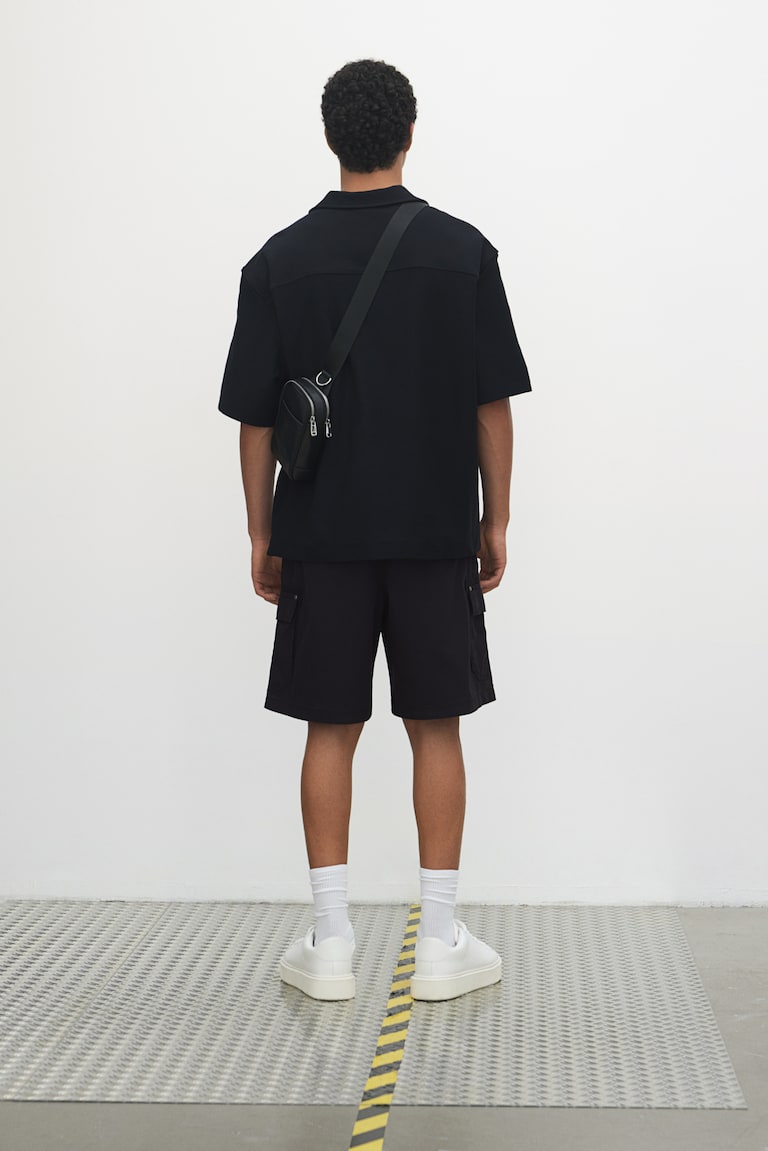 H&M Shorts Cargo Relaxed Fit - Verde Pistacchio - UOMO