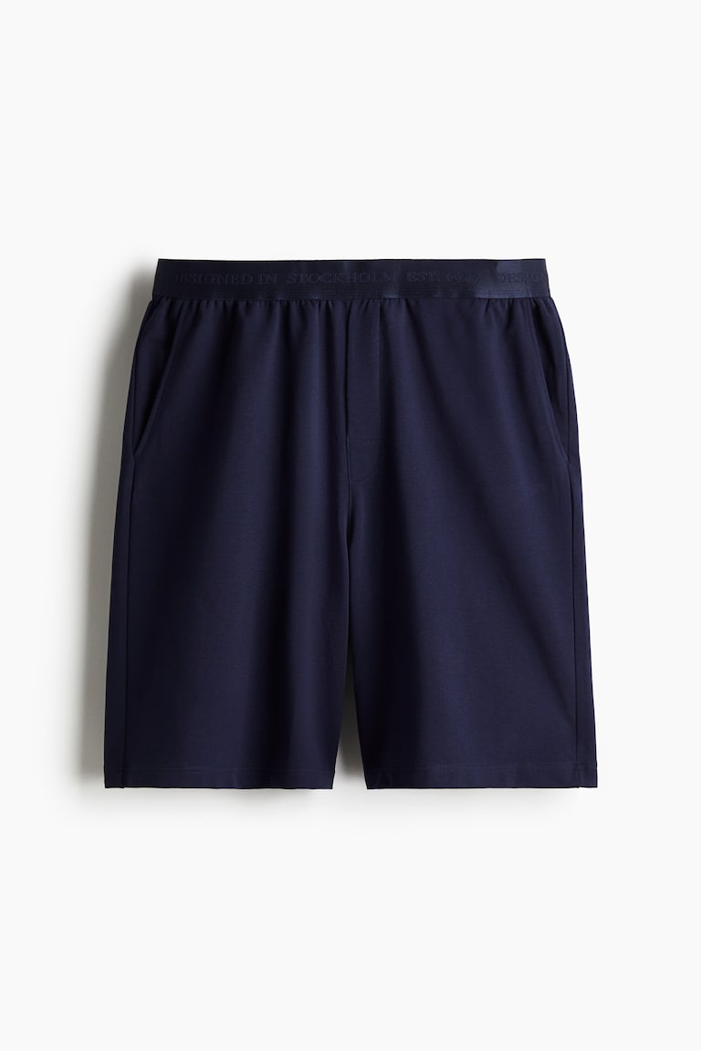 H&M Shorts Da Pigiama - Blu Navy - UOMO
