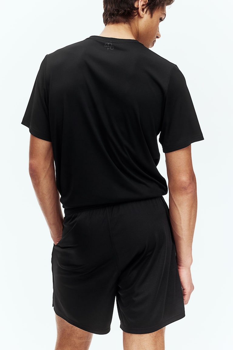 H&M Shorts Sportivi Corti - Grigio Scuro - UOMO