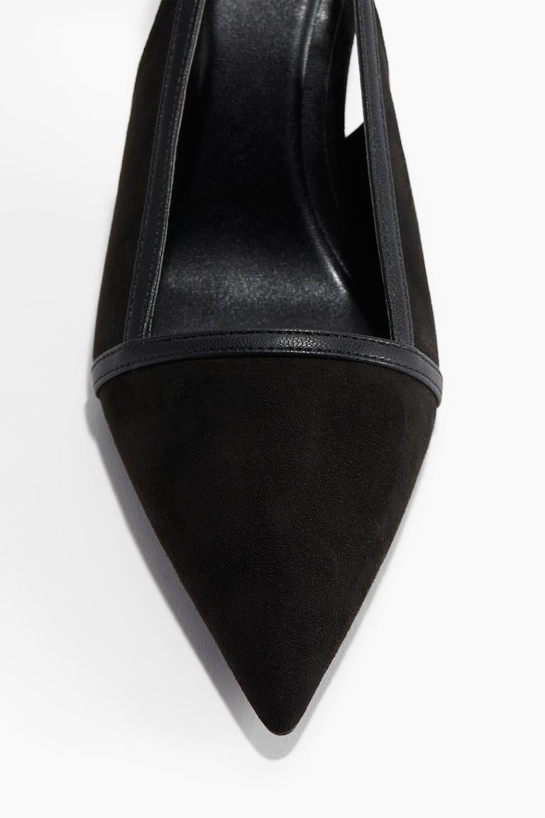 H&M Slingback A Punta - Nero - DONNA