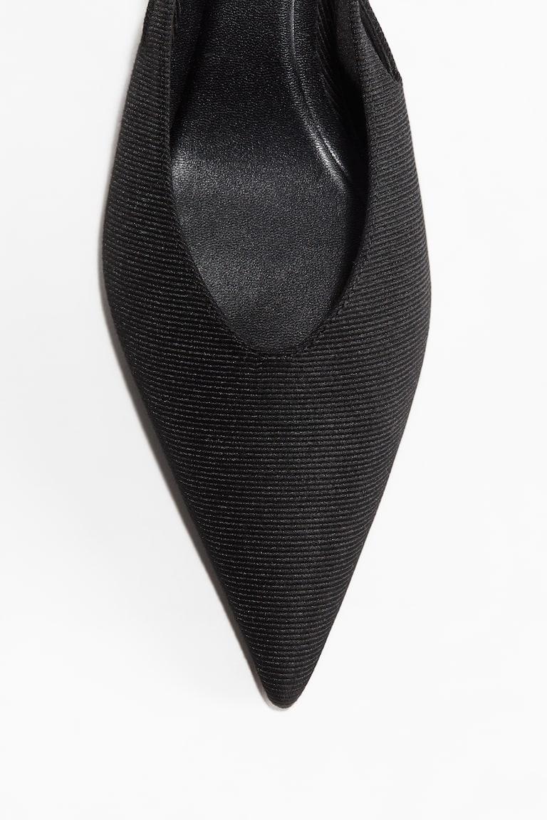 H&M Slingback A Punta - Nero - DONNA