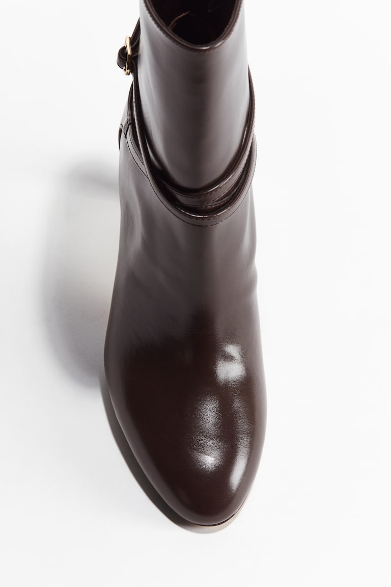 H&M Stivaletti Alla Caviglia Con Tacco - Nero - DONNA