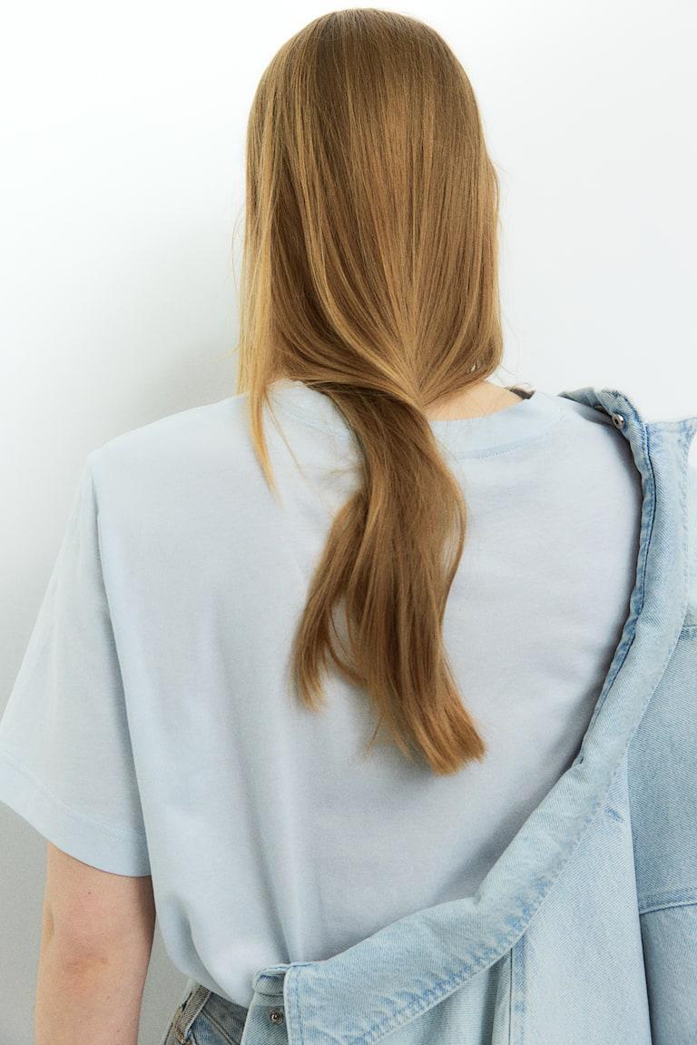 H&M T-shirt Con Stampa - Bianco/Fiori - DONNA