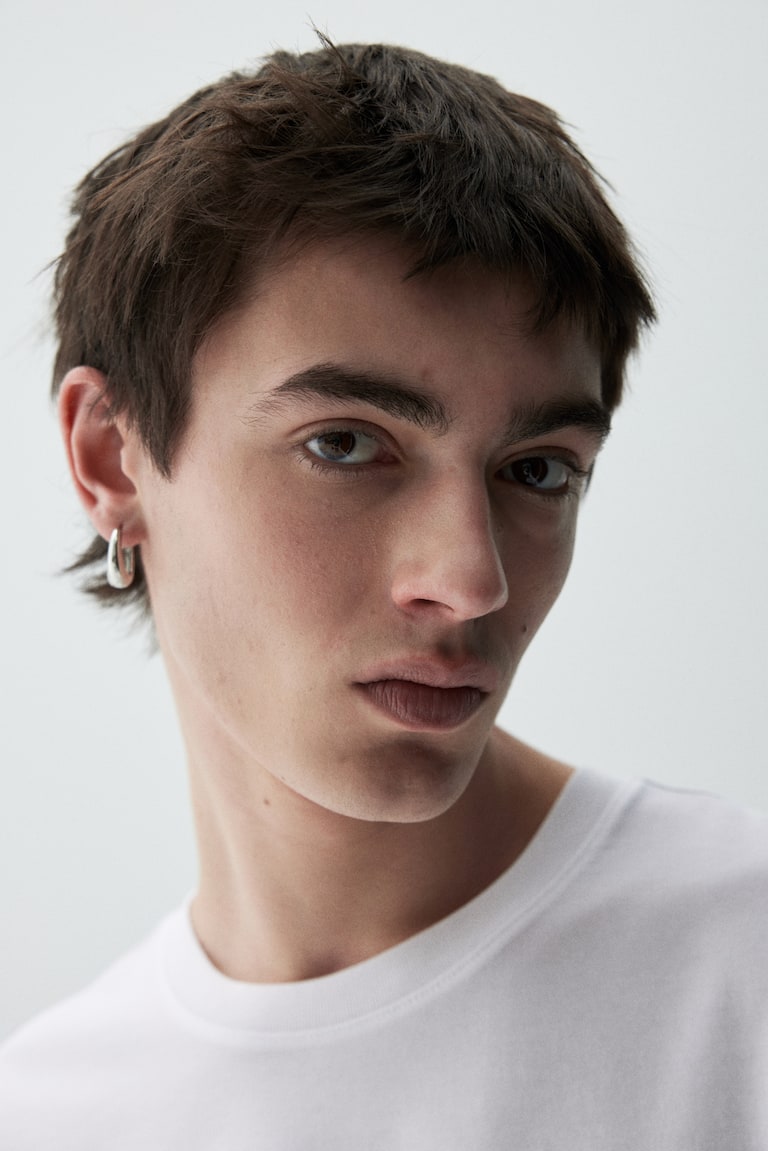 H&M T-shirt COOLMAX® Regular Fit - Bianco - UOMO