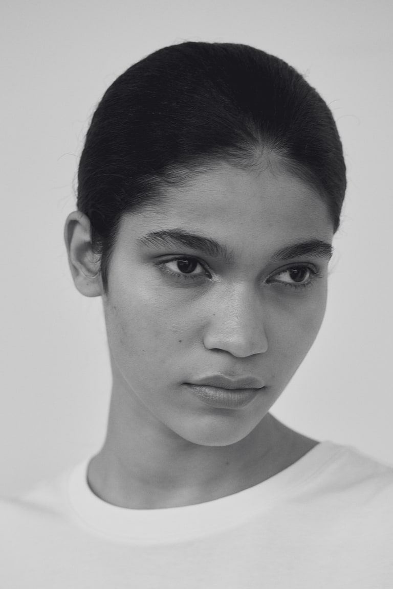 H&M T-shirt In Cotone - Nero - DONNA