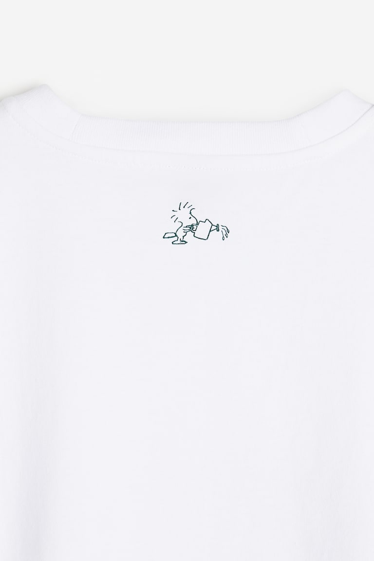 H&M T-shirt Oversized Fit - Nero/Green Day - UOMO