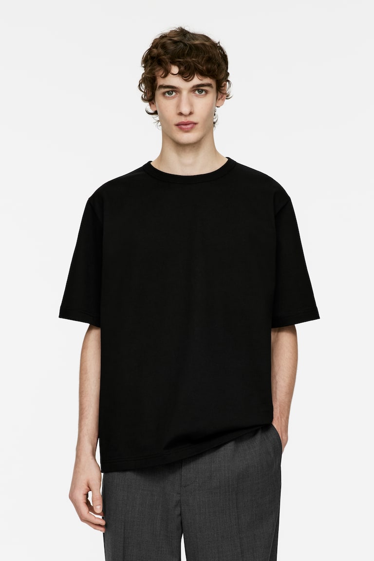 H&M T-shirt pesante - Bianco - UOMO