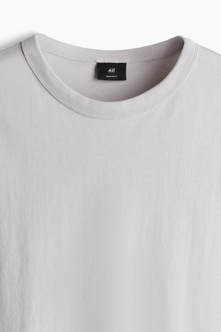 H&M T-shirt Regular Fit - Nero - UOMO