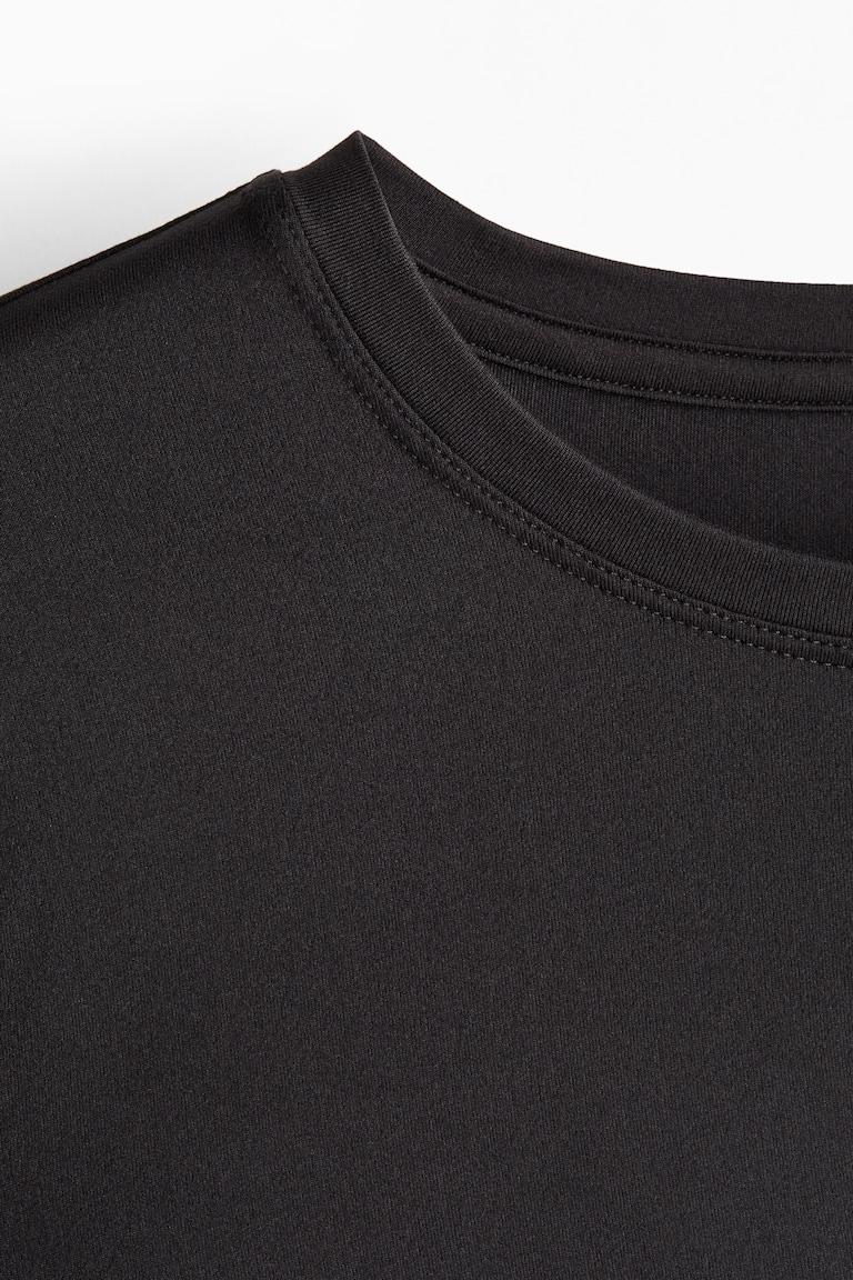 H&M T-shirt Sportiva Con DryMove™ - Nero - DONNA
