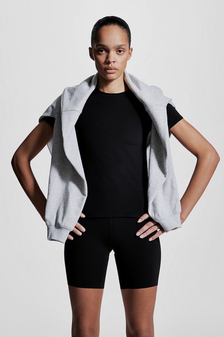 H&M T-shirt Sportiva Con DryMove™ - Nero - DONNA