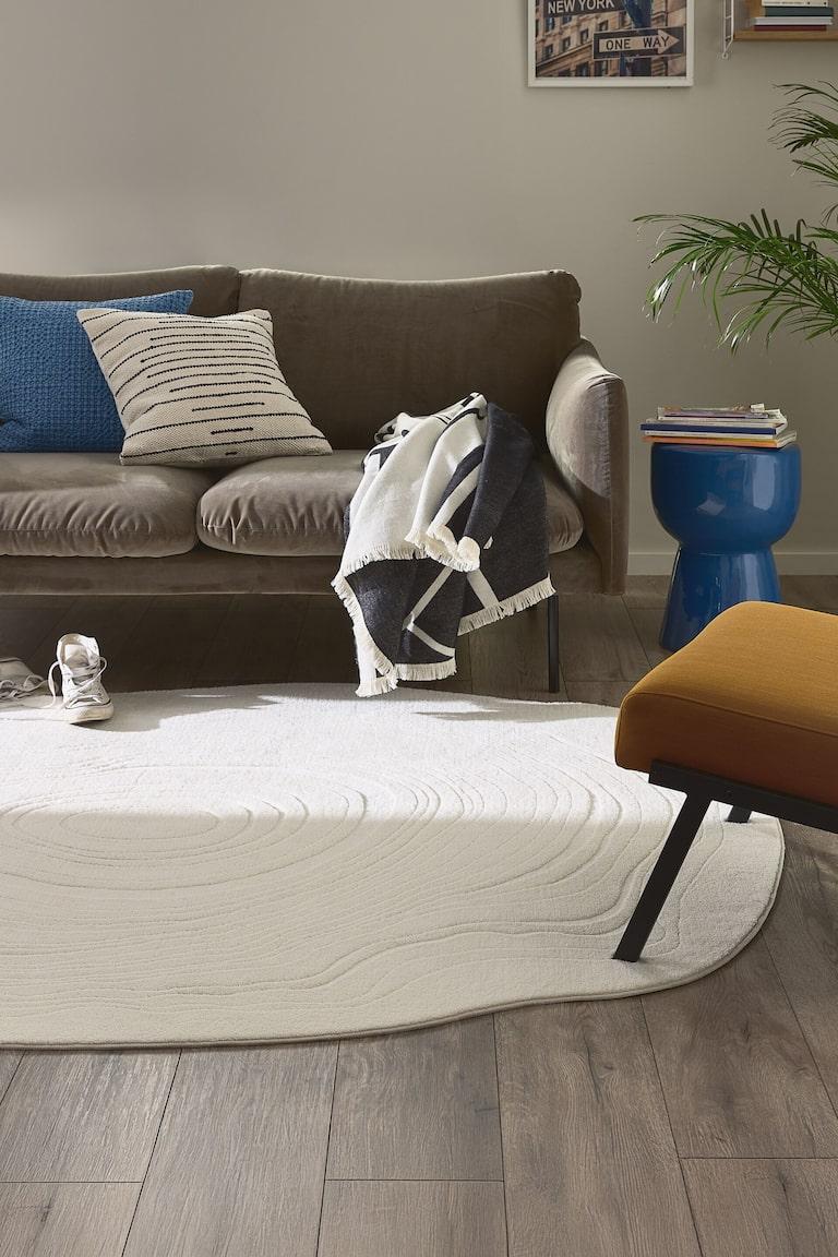 H&M Tappeto Lavabile Pam - Grigio - benuta - HOME