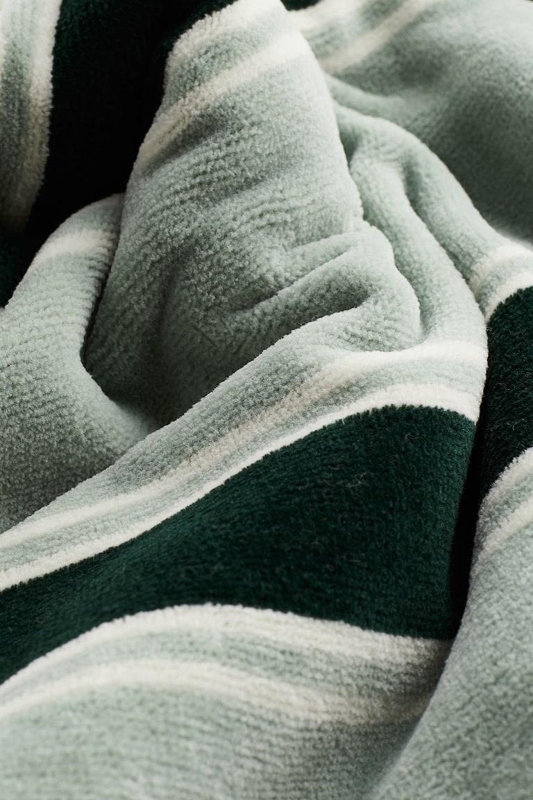 H&M Telo Mare A Righe - Verde Salvia/righe - HOME