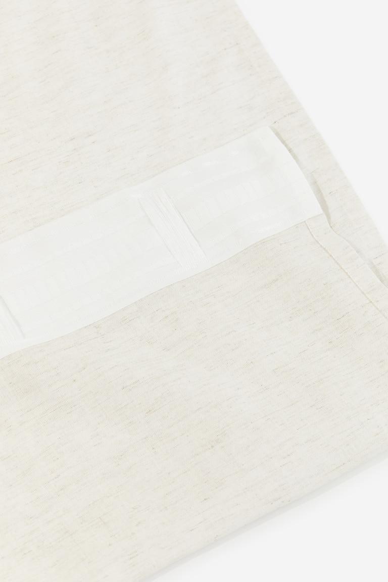 H&M Tende In Misto Lyocell 2 Pezzi - Beige - HOME