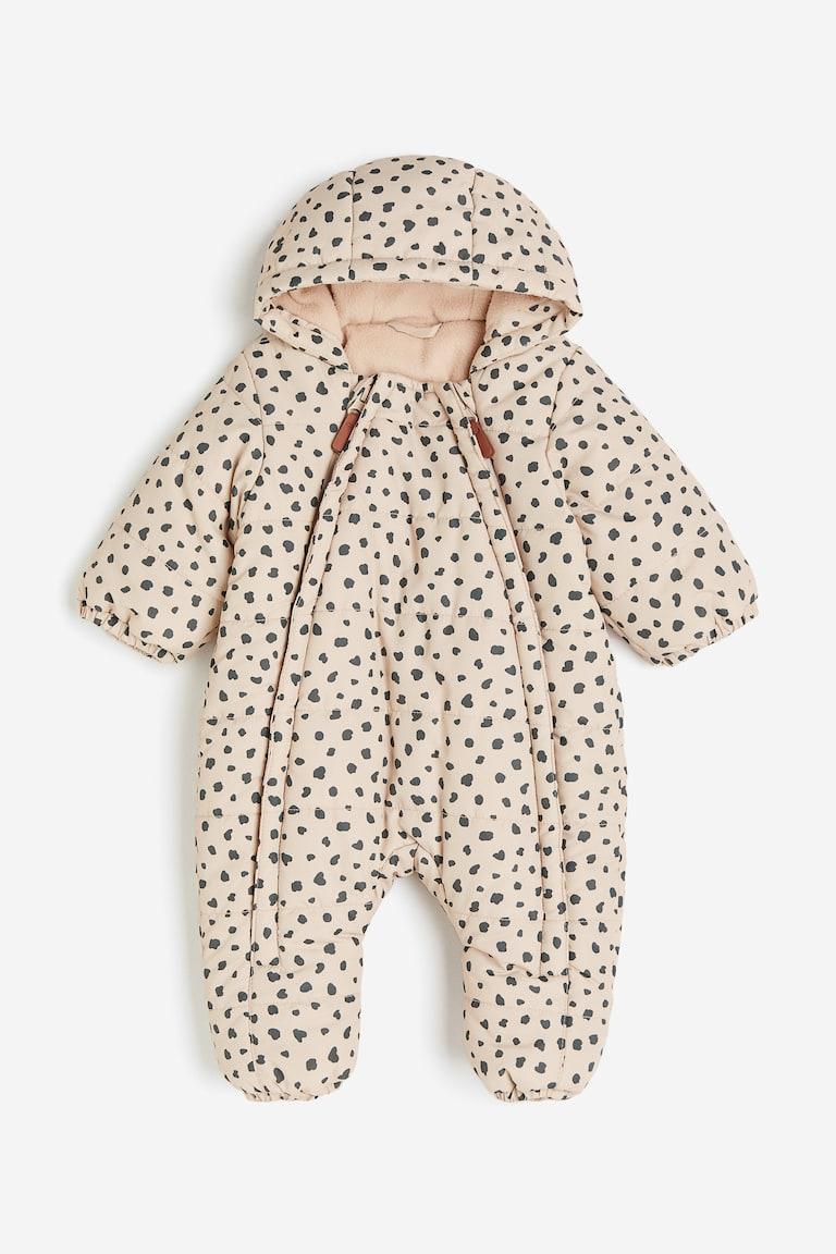 H&M Tutina imbottita - Rosa - BAMBINO