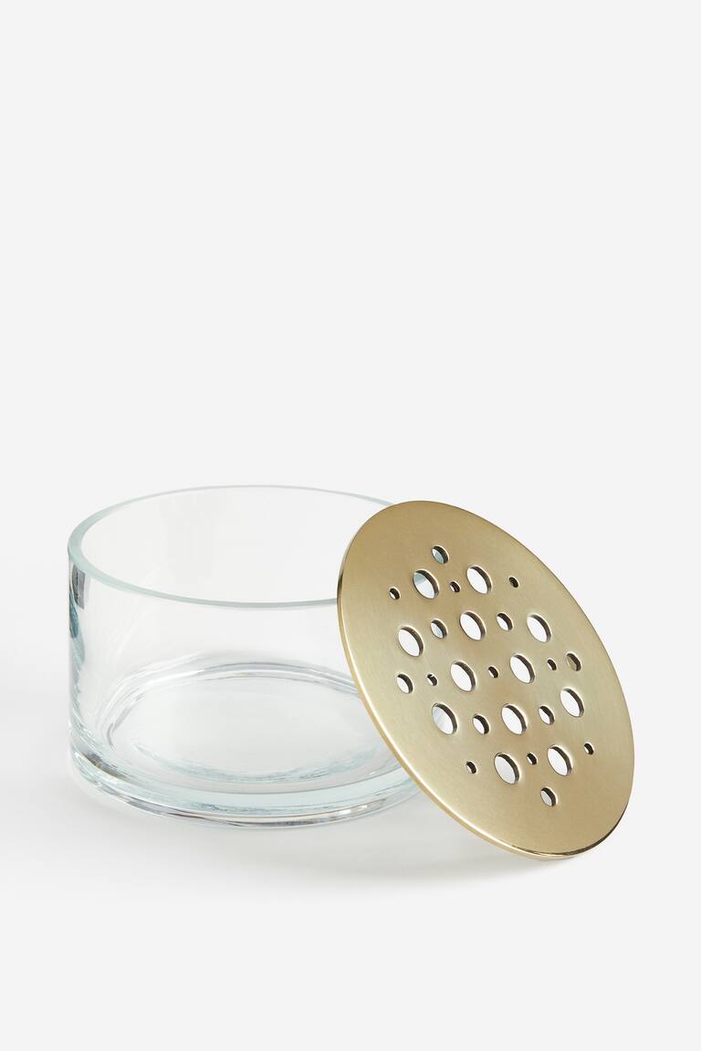 H&M Vaso Ikebana In Vetro - Argentato - HOME