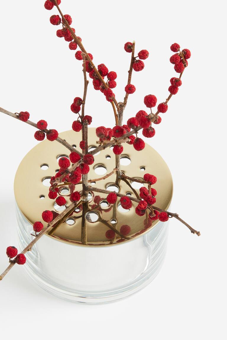 H&M Vaso Ikebana In Vetro - Argentato - HOME