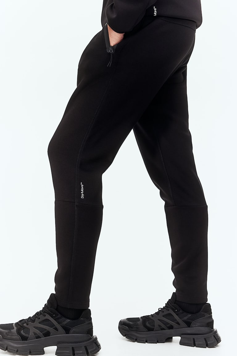 H&M Joggers Sportivi Slim Fit Con DryMove™ - Nero - UOMO