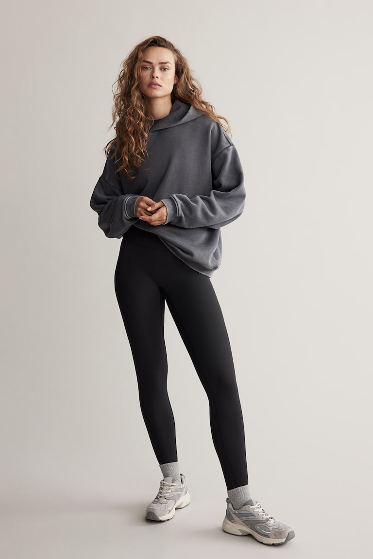 H&M Leggings sportivi con ShapeMove™ - Turchese chiaro - DONNA
