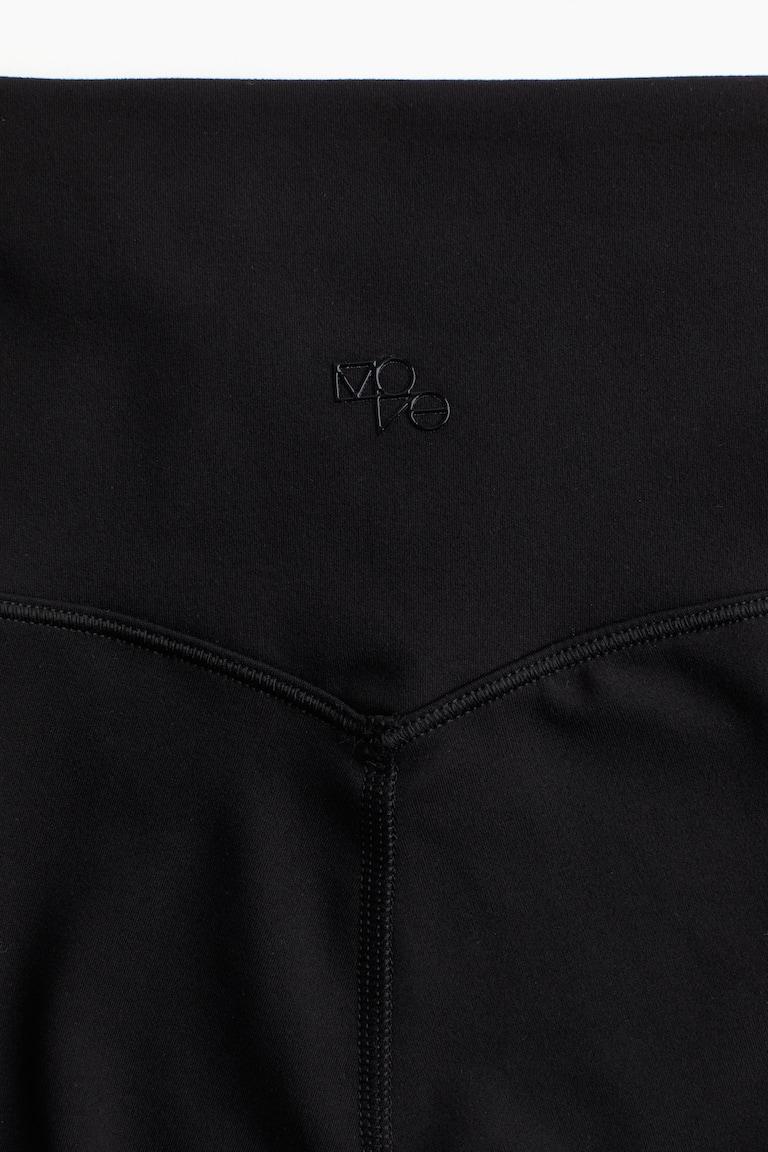 H&M Leggings Sportivi Con SoftMove™ - Grigio Scuro - DONNA