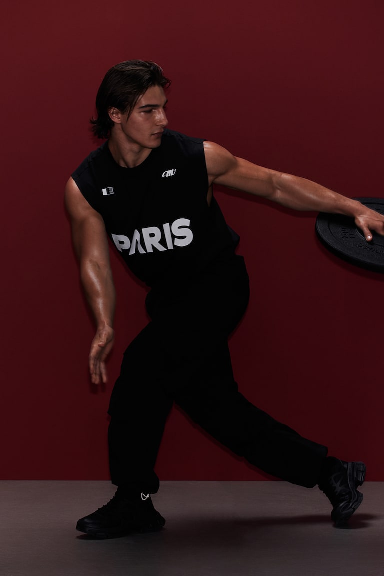 H&M Pantaloni Cargo Parachute Loose Fit - Verde/fantasia - UOMO